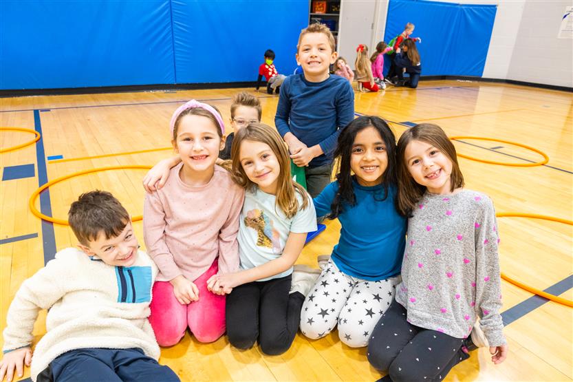 Students at Trinity Elementary